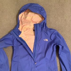 North Face Light rain jacket slightly used